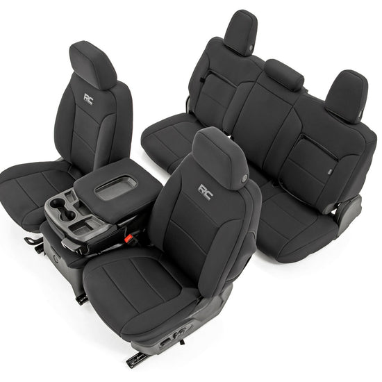 Cloth Comfort Seat Covers, Front & Rear