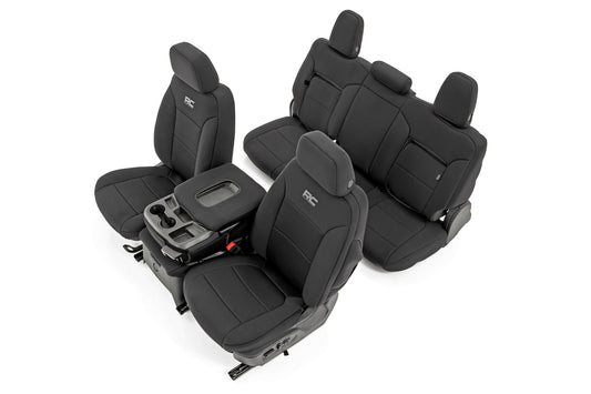 Cloth Comfort Seat Covers, Front & Rear