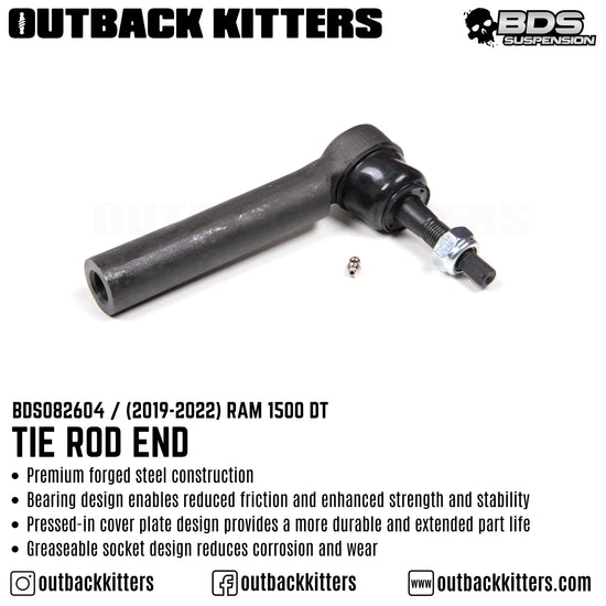 Service Kit: Tie Rod End Outer for 4" or 6" Lift