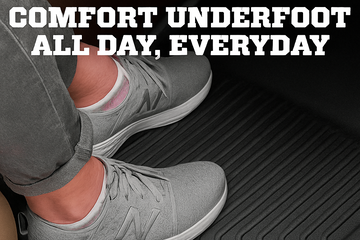 Comfort Underfoot, All Day, Every Day
