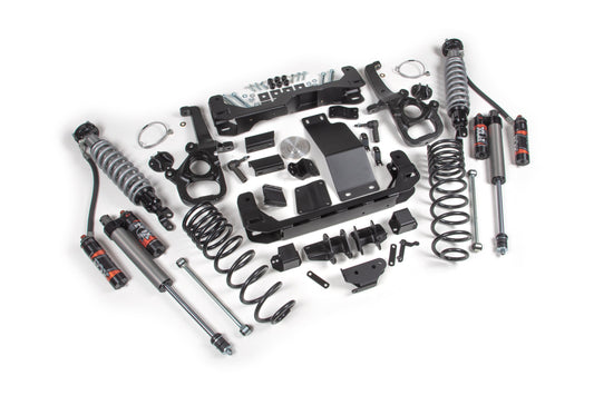 4" Lift Kit with Fox 2.5" Performance Elite Coil-Over Shocks (Factory 18-20")