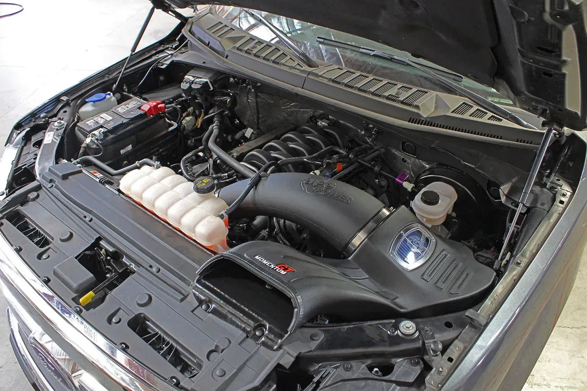 V8 5.0L Cold Air Intake System Momentum GT w/Pro 5R Filter