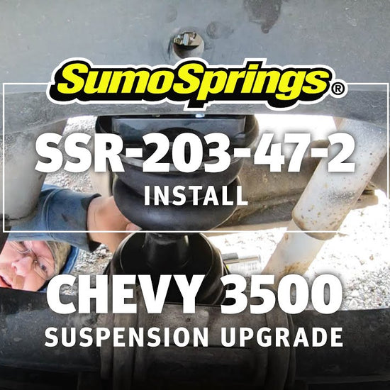 Rear SumoSprings Heavy Duty Rebel - 1,360kg - Dark Blue