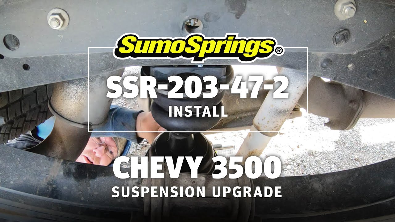 Rear SumoSprings Heavy Duty Rebel - 1,360kg - Dark Blue