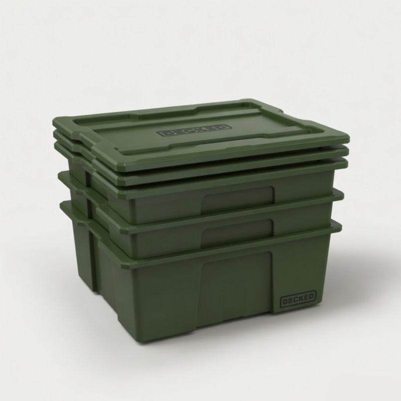 Payloader 32 - D-co bin , Green, 3 Pack