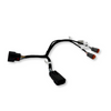 Wiring Harness Headlight 12 Pin Patch Harness (High Beam, Indicator, Park Light & Earth)