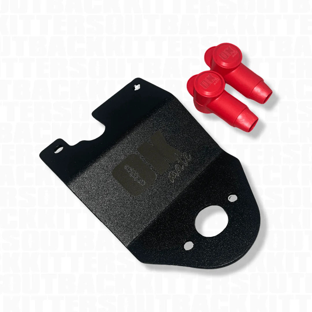 Isolator Bracket Kit, Powdercoated Black