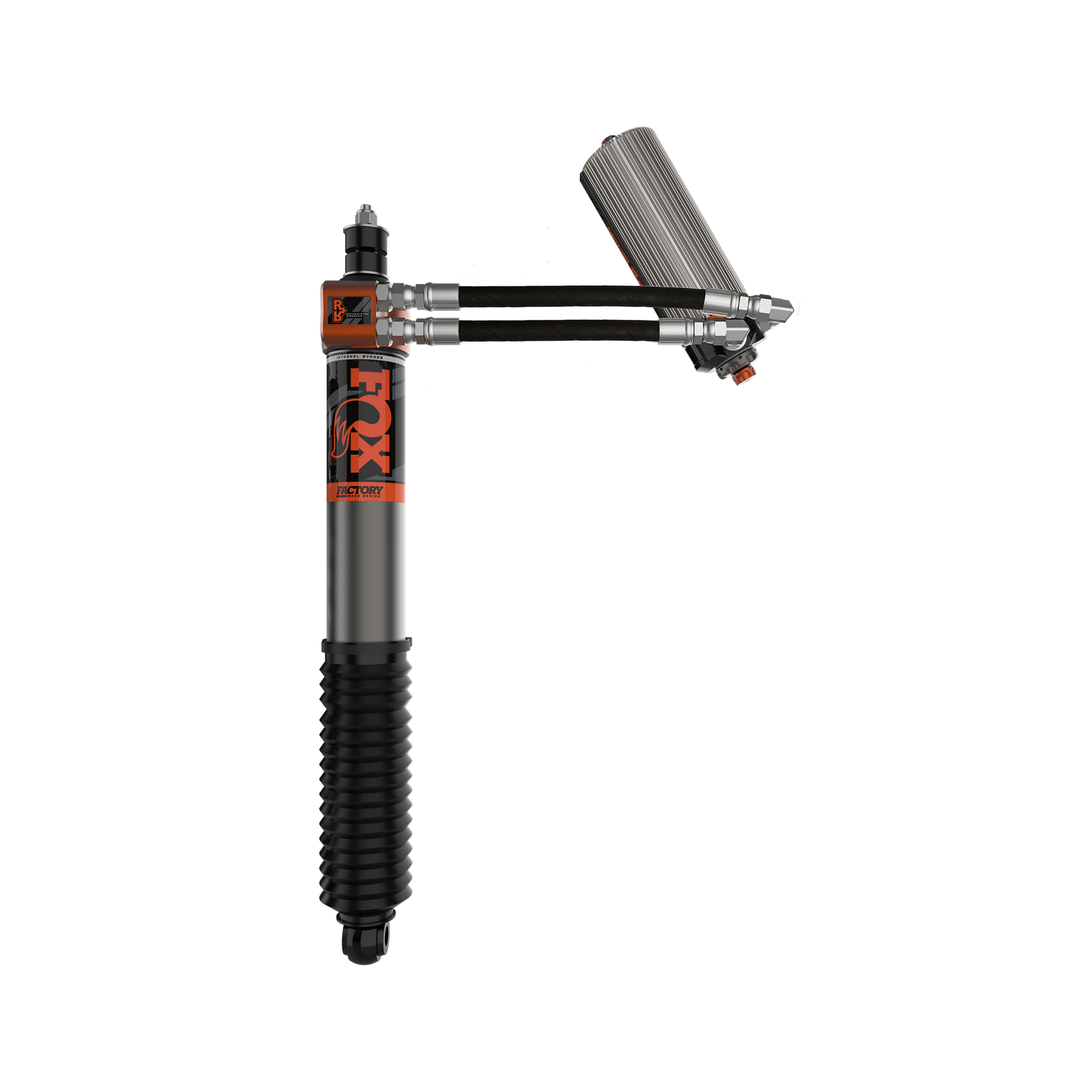 Rear Fox Factory Race Series 3.0" Internal Bypass Remote Reservoir DSC Shocks, Suits 1-2" Lift, Set of 2
