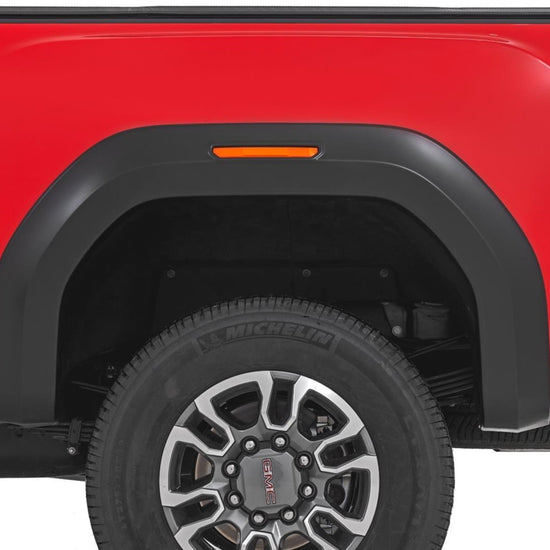 1" Smooth Flares w/ Side Marker Light