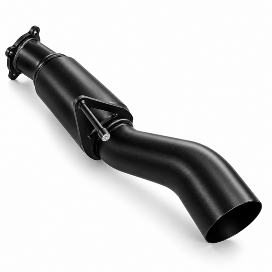 Exhaust ZR2 6.2L V8 Cat Back Single 3.5 to 3" Dual With Rear Resonators & Black Tips