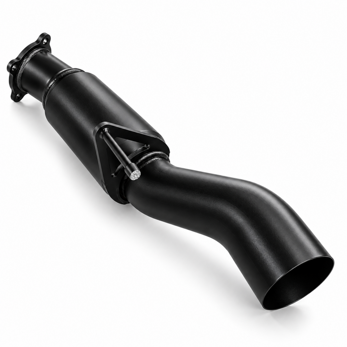 Exhaust ZR2 6.2L V8 Cat Back Single 3.5 to 3" Dual With Rear Resonators & Black Tips