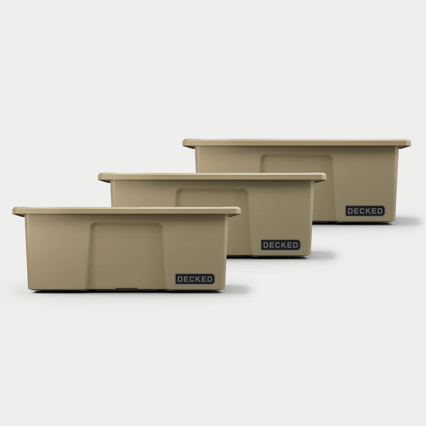 Payloader 32 - D-co bin, Tan, 3 Pack