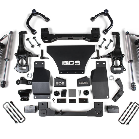 4" Lift Kit with Fox 2.5" PE DSC Coilover Shocks Front & Rear