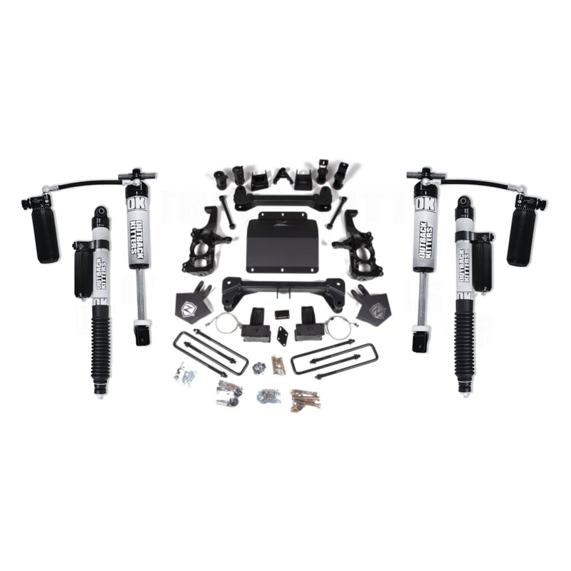 4" Lift Kit with OK 2.5" Remote Reservoir Shocks