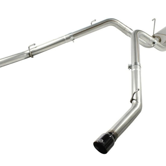 V8-5.7L Hemi Mach Force-XP 3inch 409 Stainless Steel Cat Back Exhaust System Black aFe Power