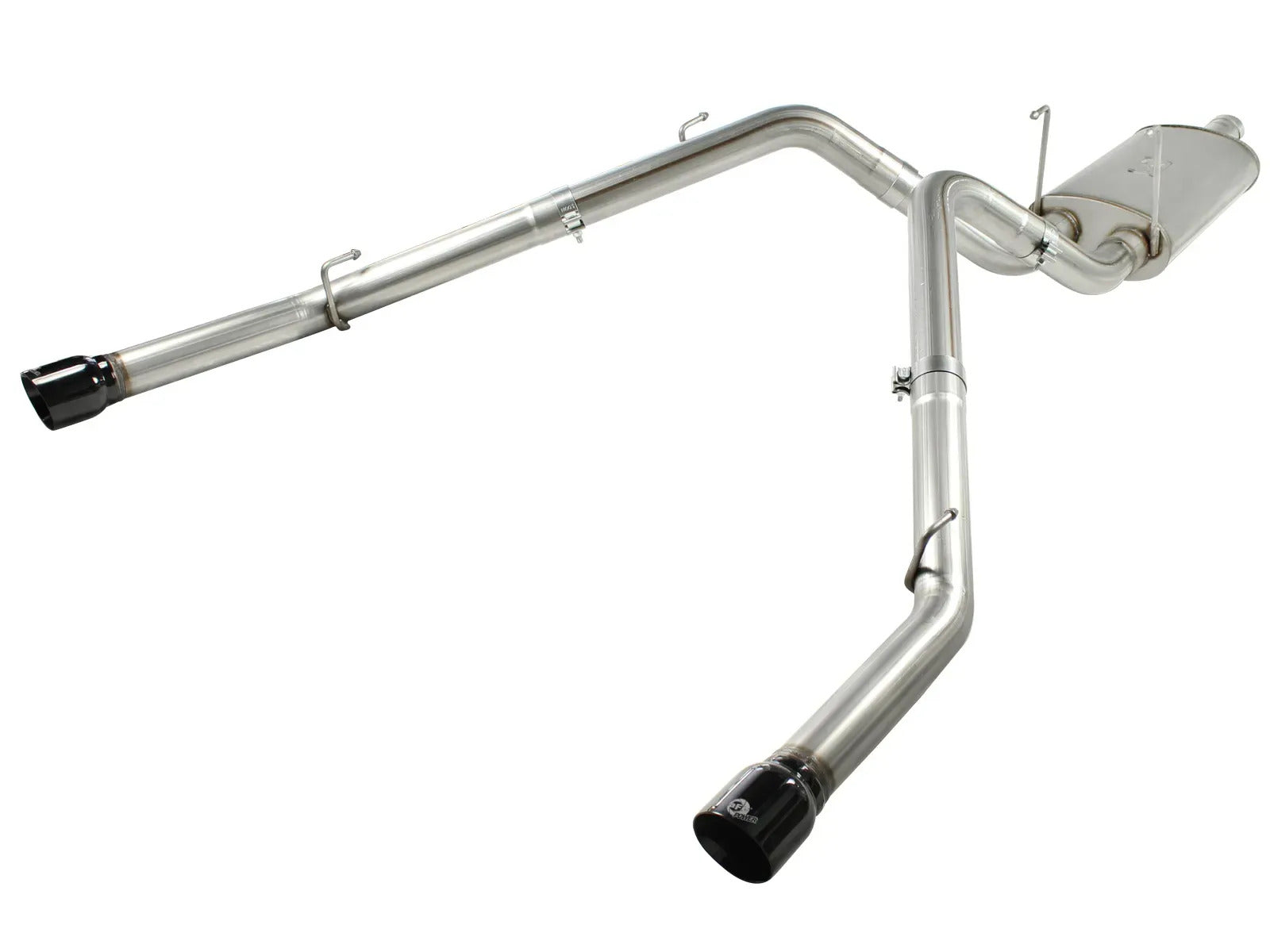 V8-5.7L Hemi Mach Force-XP 3inch 409 Stainless Steel Cat Back Exhaust System Black aFe Power