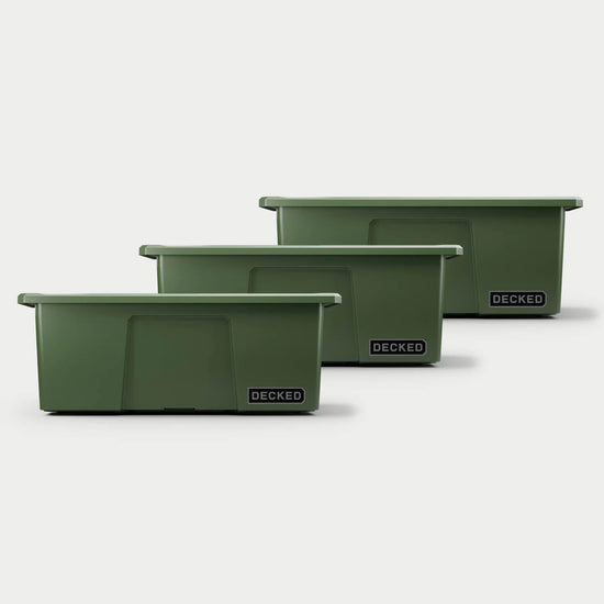 Decked Australia Payloader 32 Ranger Green 3-Pack