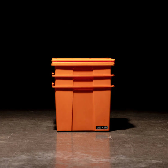 Decked Australia Payloader 64 Blaze Orange 3-Pack