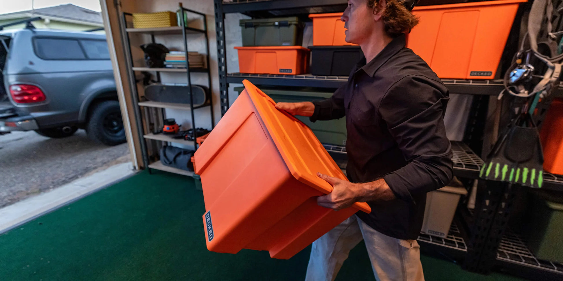 Decked Australia Payloader 64 Blaze Orange 3-Pack