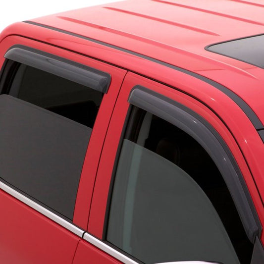 AVS Crew Cab Weathershields Smoked  Chevrolet 2500 2014-2019